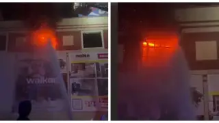 В Караганде в здании крупного торгово-развлекательного центра произошел пожар