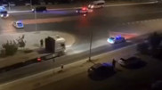 Водитель устроил погоню с полицией в Актау — его остановили шипами