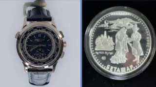 Эксклюзивные часы и монеты олигархов продали с аукциона