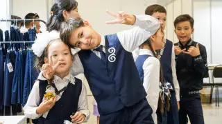 Всё для школы в одном месте. Крупная ярмарка открылась в Астане