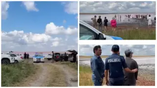 Полиция вновь начала патрулировать розовое озеро Кобейтуз в Акмолинской области