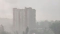 Град и затопленные улицы: мощная непогода в Киеве попала на видео