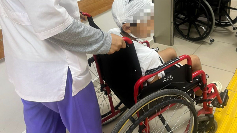 Фото предоставлено мамой пострадавшего мальчика