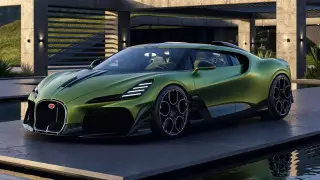 Красивое: Bugatti показала новый гиперкар, построенный в единственном экземпляре