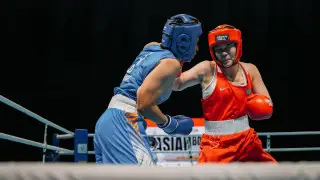 Камбэком обернулся бой Казахстан - Узбекистан в финале ЧА-2025