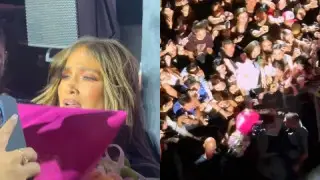 Подарок в лоб: инцидент на концерте Джей Ло вызвал споры в сети