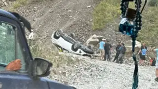 “Без опыта ехать не стоит“: на плато Ассы перевернулся автомобиль