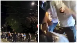 Десятки человек пострадали в ходе беспорядков в Сербии