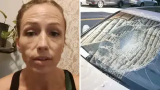 “Пробила лобовое и прилетела в лицо“: женщина рассказала, зачем нужно проверять гайки на колесах