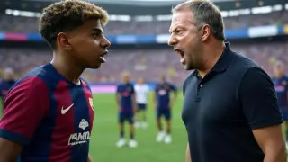 Сомнительная компания: Флик отчитал Ямаля за постоянные вечеринки