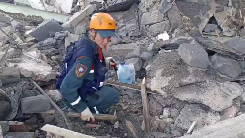 Кадр из видео: МЧС РФ