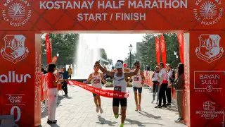 Более 1000 участников из 4 стран собрал полумарафон в Костанае
