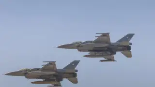 Истребитель F-16 разбился в Польше, погиб пилот