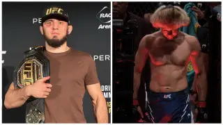 UFC официально объявила бой Махачева в весе Рахмонова