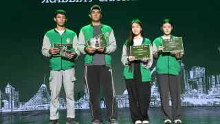 В Астане завершился сезон студенческих и молодежных трудовых отрядов “Жасыл ел“