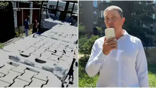 Переезд брусчатки с бульвара в частный дом: скандал набирает обороты в Алматы