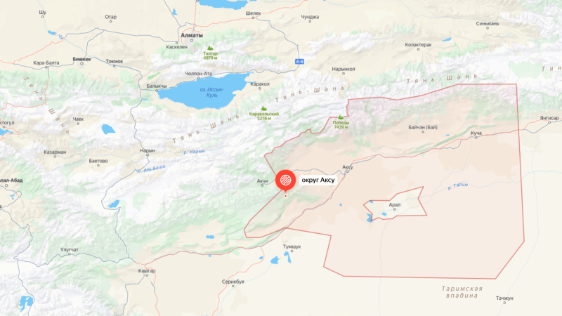 Скриншот Яндекс карты