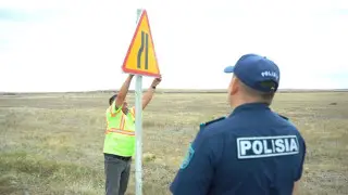 Трассы решили сузить в области Абай