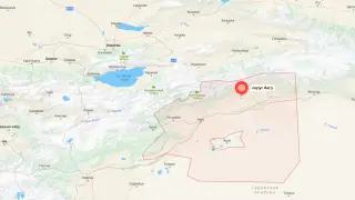 Землетрясение произошло в 430 километрах от Алматы