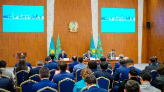 Реализацию Послания Президента обсудили в акимате Астаны
