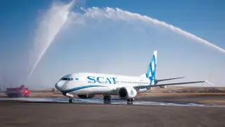 Авиакомпания SCAT получила свой десятый Boeing 737 MAX