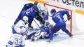 Волевой победой с 7 шайбами обернулся матч “Барыса“ в КХЛ: видео