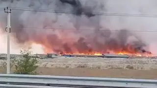 Алматинская область продолжает задыхаться - МЧС вторые сутки не может справиться с пожаром