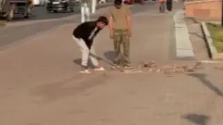 Новый скандал с брусчаткой в Алматы: в акимате записали видео