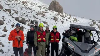 Спасатели эвакуировали с гор Алматы иностранную туристку