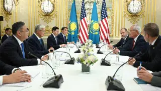 Токаев встретился в США с руководством ExxonMobil, Citigroup, Embraer