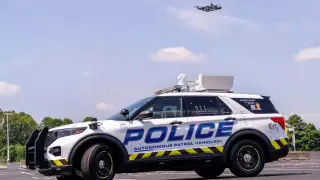 Первый беспилотный патрульный автомобиль показали за работой в США