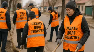 Провинившихся казахстанцев оденут в жилетки с надписями