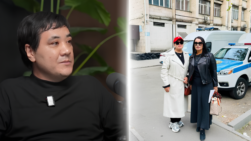 Фото (1) скриншот из интервью на YouTube канале "УАҚЫТ КӨРСЕТЕДІ" / Фото (2): Instagram @aigulprynbek_kz