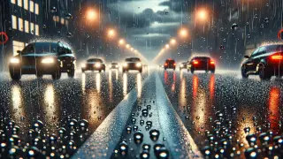 Первые капли дождя опаснее гололеда для водителей: эксперт поделился подробностями