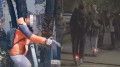Сразу два происшествия с самокатчиками попали на видео в Алматы