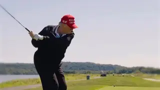 Трамп играет в гольф под Скриптонита: внучка президента США выложила видео
