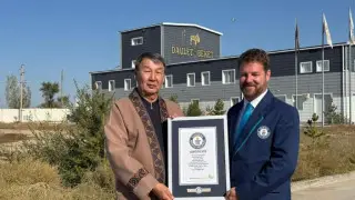 В Алматинской области караван из тысячи верблюдов попал в Книгу рекордов Гиннесса