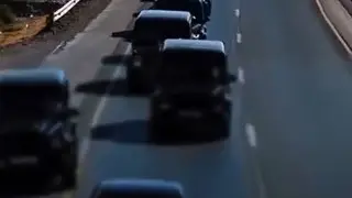 Змейка из “гелендвагенов“: свадебный кортеж наказали в Туркестанской области