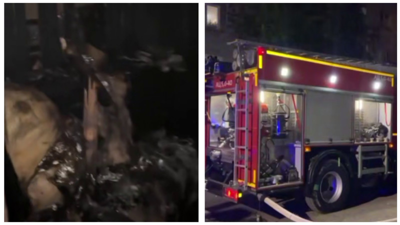 Кадры из видео: МЧС