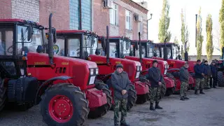 Лесные резерваты “Ертіс орманы“ и “Семей орманы“ получили новую пожарную технику