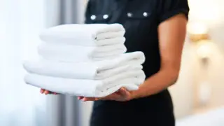 Туристка удивилась необычному сообщению на полотенце в отеле