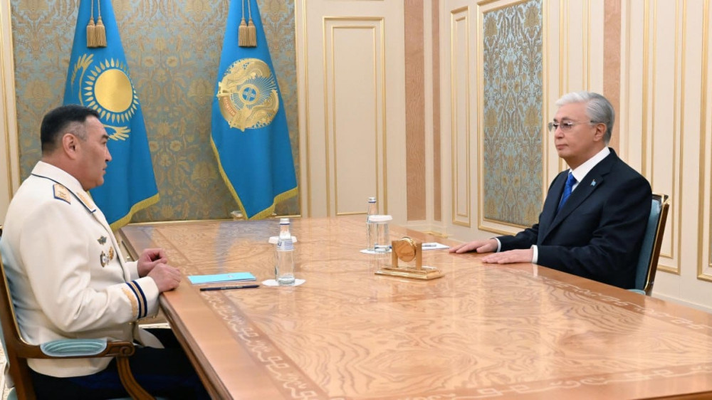 Токаев заслушал доклад председателя КНБ Ермека Сагимбаева