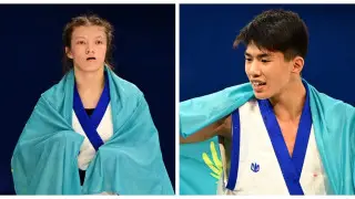 Амелина Бакиева и Санжар Картай выиграли золото юношеской Азиады-2025