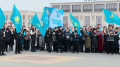 В Уральске состоялась церемония поднятия флага