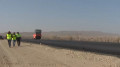 В Жамбылской области идет реконструкция участка дороги Алматы-Ташкент-Термез