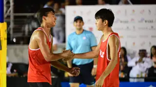 Мужская команда по пляжному волейболу принесла Казахстану золото юношеской Азиады-2025