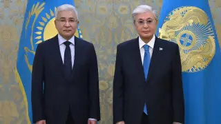 Токаев принял Тасмагамбетова