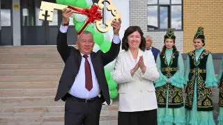 В области Абай открылась новая школа на 600 мест