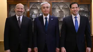 Токаев встретился с Рубио в Вашингтоне