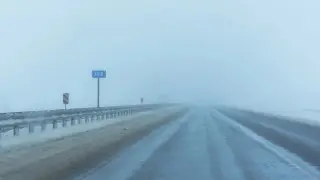 Движение транспорта ограничено в двух областях Казахстана